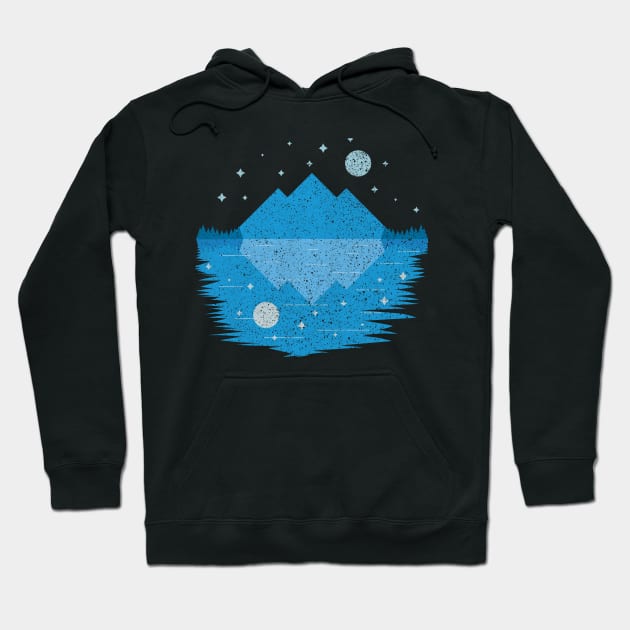 Reflective Mountain Hoodie by ConArtist